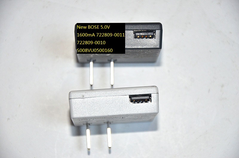 New S008VU0500160 5.0V 1600mA BOSE 722809-0011 722809-0010 AC/DC ADAPTER POWER SUPPLY - Click Image to Close